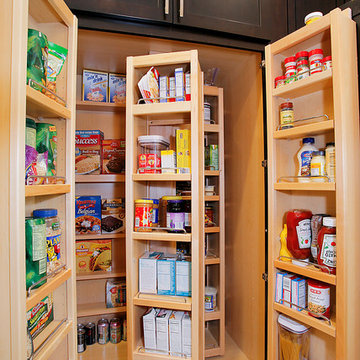 Kitchen - Espresso Cabinets