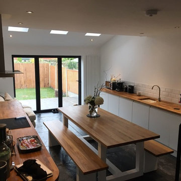 kitchen extension and house refurb
