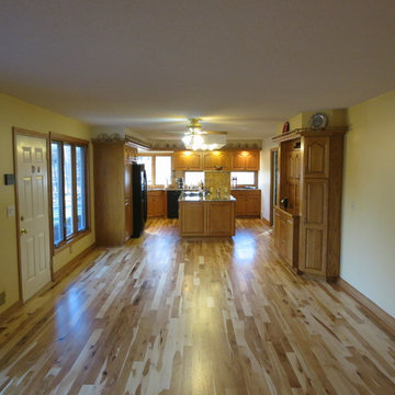 Kitchen/Family Room Floor Update | ShorewoodMN | Wuensch Construction