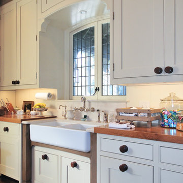 Kitchen Farmhouse Sink, French Casement Window