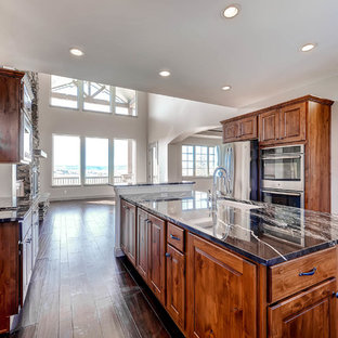 Kitchen featuring upgraded appliances