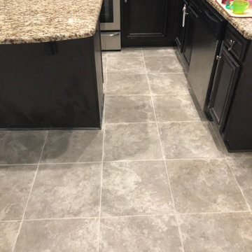 Kitchen Floor and Outdoor Siding