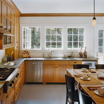 Kitchen for an Arts-and-Crafts House, South Orange NJ