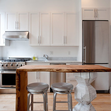 Kitchen • Fresh Multi-Family Condo Renovation in Brooklyn