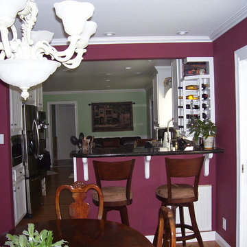 Kitchen From Dining Room
