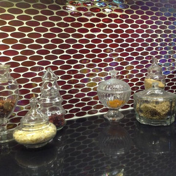 Kitchen glass jars