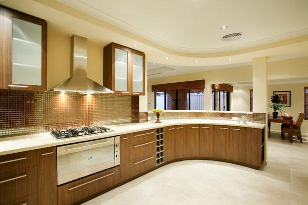 Contemporary Kitchen by Goodluck modular kitchen
