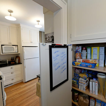 Kitchen/hall/mudroom renovation in small 1930 Colonial