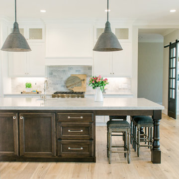 Kitchen | Hallmark Floors Alta Vista, Malibu French Oak, Heather Petersen Design