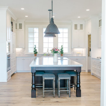 Kitchen | Hallmark Floors Alta Vista, Malibu French Oak, Heather Petersen Design