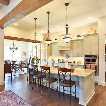Kitchen - Hill Country Stone Ranch Home