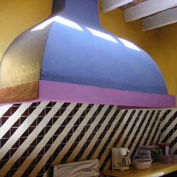 Kitchen hoods, Color Relationships, Mexican Tiles