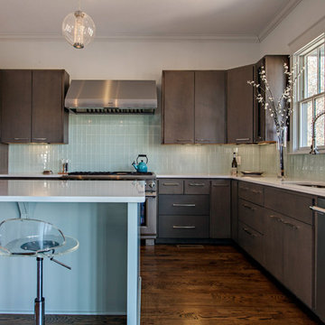 Kitchen - Ice Mist Backsplash