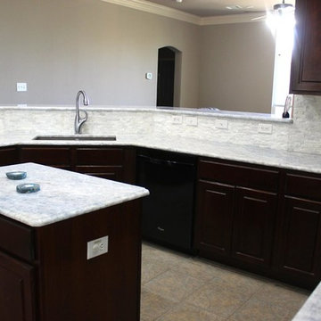 Kitchen - Iceberg Blue Quartzite Countertops