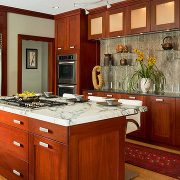 Kitchen in a Beverly, MA home renovation