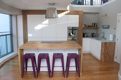 Kitchen - contemporary kitchen idea in Dublin