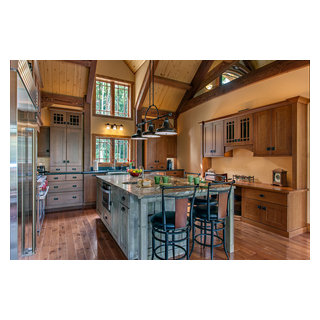 Kitchen in the Forrest - Rustic - Kitchen - Nashville - by Steven Long ...