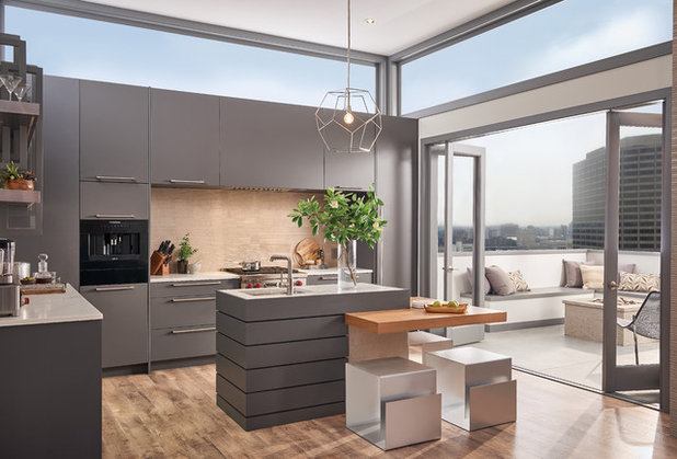 Contemporary Kitchen by Sub-Zero, Wolf, and Cove