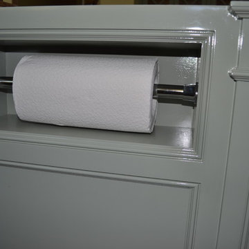 Kitchen Island Paper Towel Holder