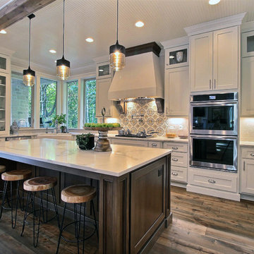 Kitchen Island - The Overbrook - Cascade Craftsman Family Home