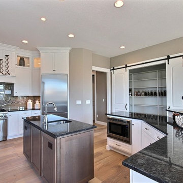 Kitchen Islands + Walk-In Pantry - The Brahmin - 2 Story Transitional