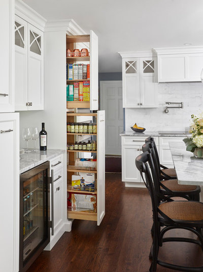 Traditional Kitchen by jamie florence designs