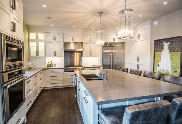 Contemporary Kitchen by Blackstone Cabinetry