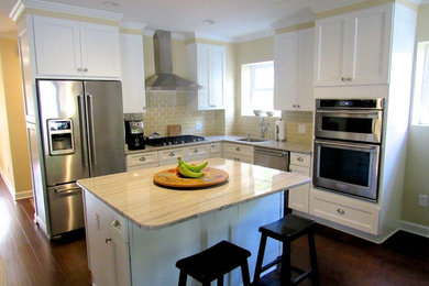 Kitchen / Living Area: Open Floor Plan Remodel - Bethesda, MD
