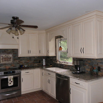 Kitchen makeover before & after