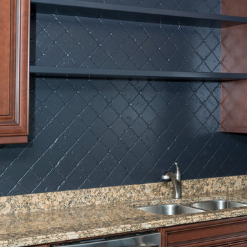 KITCHEN MAKEOVER - PAINTED TILE