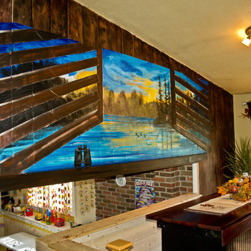 Kitchen Overhang Mural