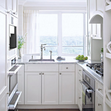 Kitchen Overlooking Central Park in NYC