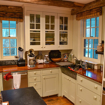 Kitchen Painting- Trim and Cabinets- Concord MA