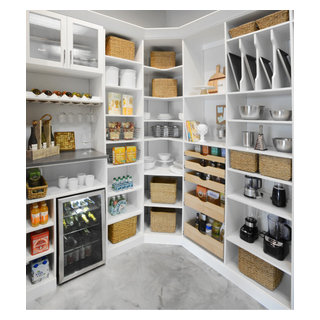 Pantry - Baskets - Transitional - Kitchen - Burlington - by Inspired  Closets Vermont