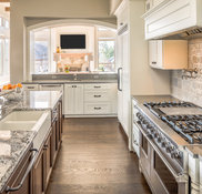 Storage in the Kitchen. Potomac Kitchen & Bath. Falls Church, VA.