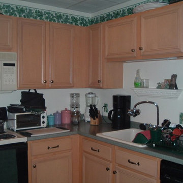 Kitchen Reface - 19th Century New England Textile Mill Condo
