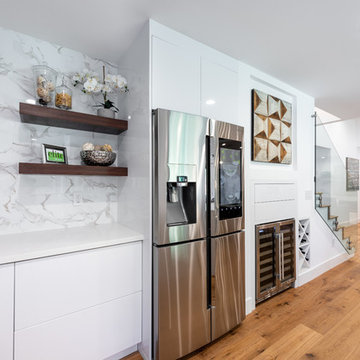 Kitchen Refrigerator | Wrightwood Residence | Studio City, CA
