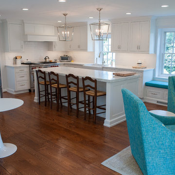 Kitchen Remodel and Living Room Addition in Villanova, PA