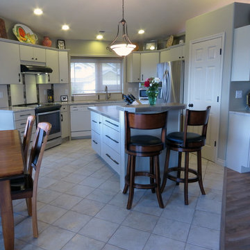 Kitchen Remodel and Redesigned Living
