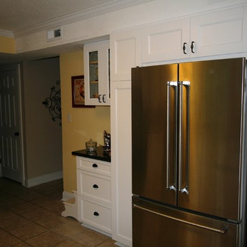 Kitchen Remodel Done With Snow White Stain