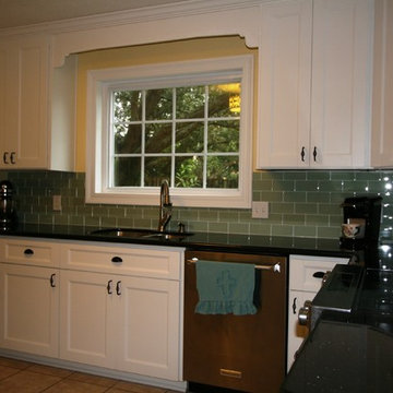 Kitchen Remodel Done With Snow White Stain