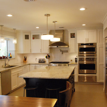 Kitchen Remodel from Basic to Transitional