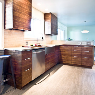 Kitchen Remodel Hillsdale Midcentury Modern