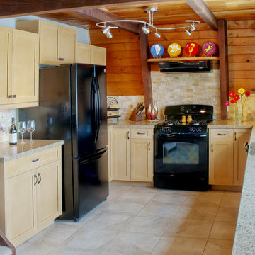 Kitchen Remodel on A-frame house