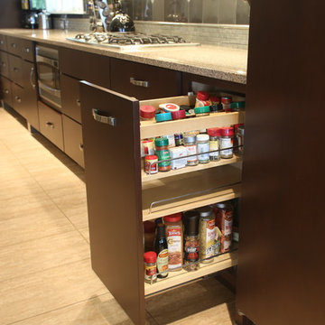 Kitchen Remodel Pullout Spice Rack