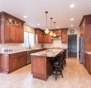 Storage in the Kitchen. Potomac Kitchen & Bath. Falls Church, VA.