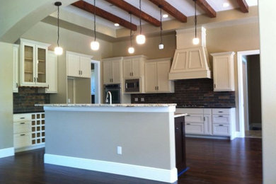 Kitchen Remodel with Ceiling Beams