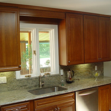 Kitchen Remodel with Cherry Cabinets