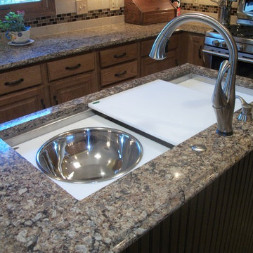 Kitchen Remodel with Galley Sink Wellington OH