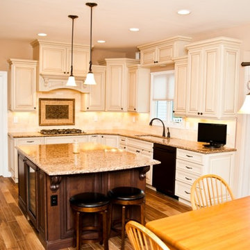 Kitchen Remodel with Oil-Rubbed Bronze Appliances